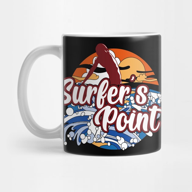 Surfers Point surfing trip gift. Perfect present for mother dad father friend him or her by SerenityByAlex